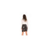 Jupe longue simili cuir noir Paloma 
